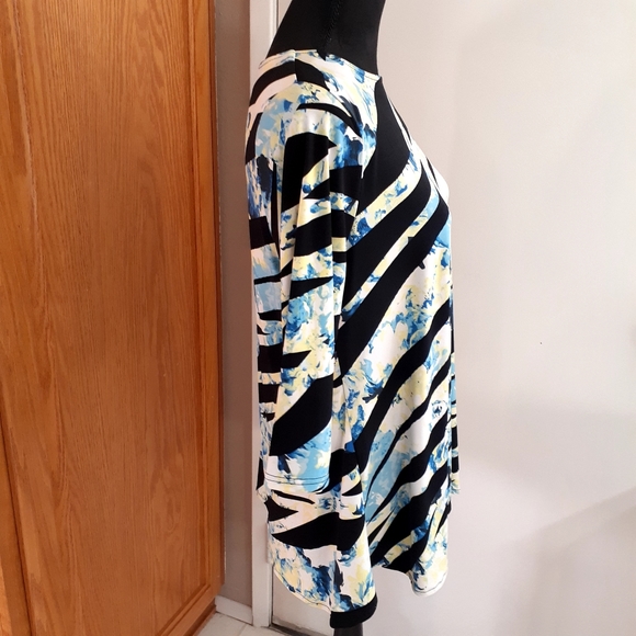 ALFANI Stretchy Jersey Knit Tunic Top - Picture 4 of 6